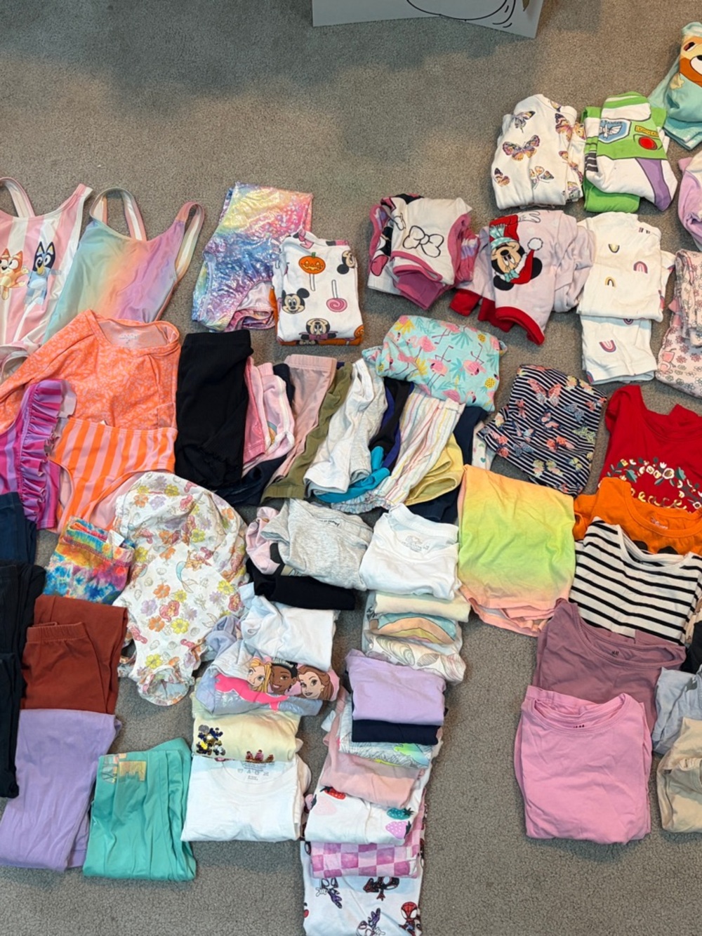 Girls Assorted Clothing Lot 5T - Multicolor Mix